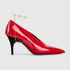 Gucci Women's Heeled Pump In Red