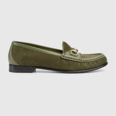 Gucci Women's Horsebit 1953 Loafer In Green