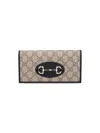 Gucci "horsebit 1955" Shoulder Bag Wallet In Multi