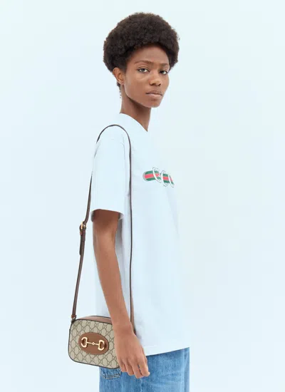 Gucci Women Horsebit 1955 Small Shoulder Bag In Brown