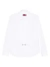 Gucci Women Cotton Popeline Shirt With Iconic Metal Horsebit