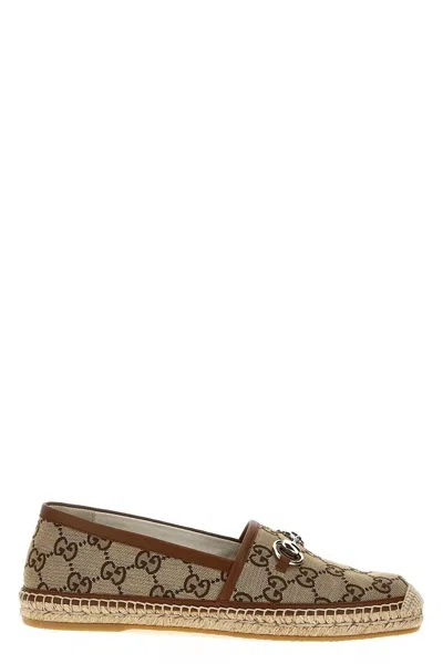 Gucci Women Horsebit Espadrilles