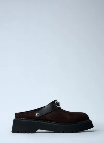 Gucci Women Horsebit Mules In Black