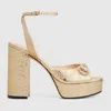 Gucci Women's Horsebit Platform Sandal