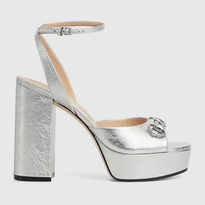 GUCCI GUCCI WOMEN'S HORSEBIT PLATFORM SANDAL