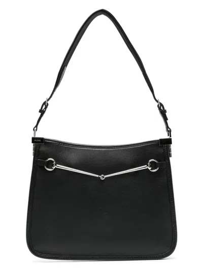 Gucci Women's Horsebit Slim Logo Shoulder Bag
