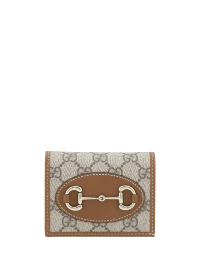 Gucci Women Horsebit Wallet In Multicolor