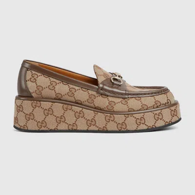 GUCCI GUCCI WOMEN'S HORSEBIT WEDGE LOAFER