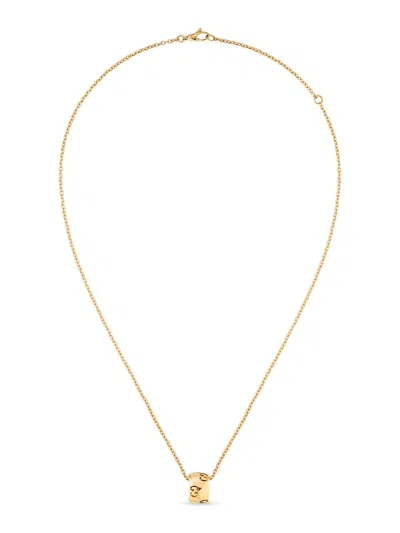 Gucci Women's Icon Gg 18k Yellow Gold Pendant Necklace