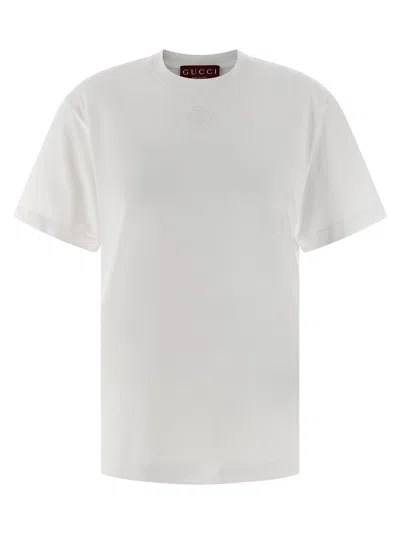 GUCCI GUCCI WOMEN 'INCROCIO GG' T-SHIRT
