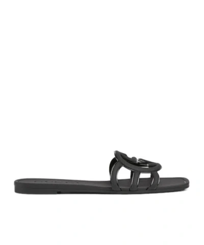 GUCCI WOMEN'S INTERLOCKING G SLIDE SANDAL