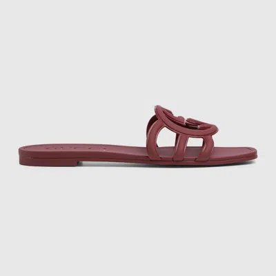 GUCCI GUCCI WOMEN'S INTERLOCKING G SLIDE SANDAL
