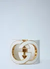 Gucci Women Interlocking Gg Cuff Bracelet In Neutral