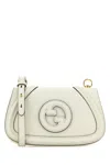 Gucci Women Ivory Leather Small  Blondie Crossbody Bag