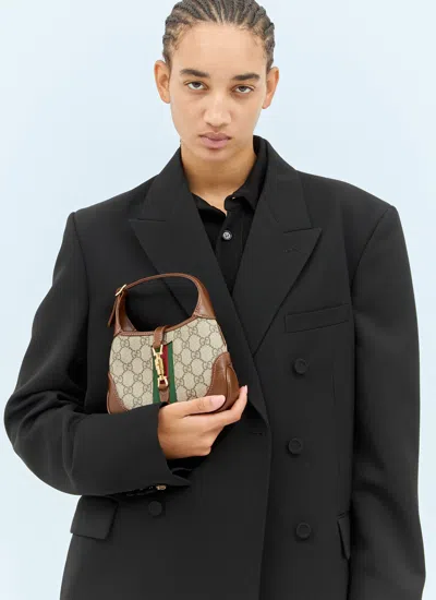 Gucci Women Jackie 1961 Mini Shoulder Bag In Brown