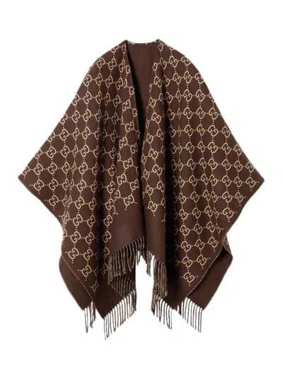 Gucci Women Jacquard Cape