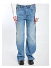 Gucci Washed Straight-leg Boyfriend Jeans In Light Blue