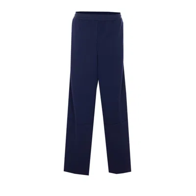 Gucci Women Jersey Sports Pants Technician In Blue