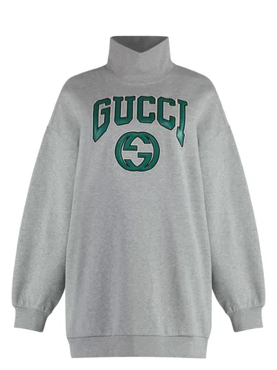GUCCI WOMEN'S JERSEY SWEATSHIRT