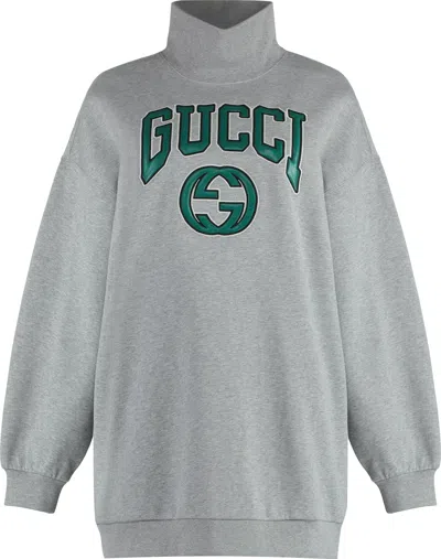 GUCCI WOMEN'S JERSEY SWEATSHIRT