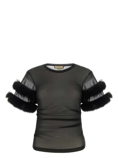 GUCCI WOMEN'S JERSEY TOP
