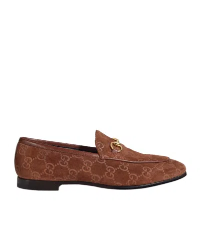 Gucci Women's Jordaan Loafer In Brown