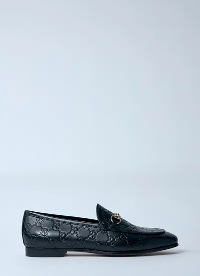 Gucci Women Jordaan Loafers In Black