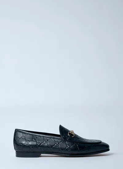 Gucci Women Jordaan Loafers In Black