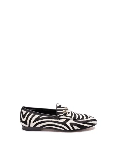 Gucci Women `jordaan` Loafers In Multicolor