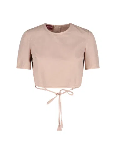 Gucci Women Lace-up Top