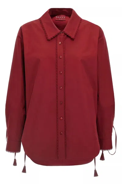 GUCCI GUCCI WOMEN LACING SHIRT