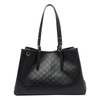 GUCCI GUCCI WOMEN LARGE GG EMBLEM SHOPPING BAG