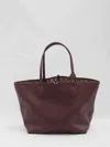 Gucci Borsa Shopping Reversibile In Pelle Bordeaux Donna In Brown
