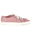 Gucci Women's Leather Gg Monogram Sneaker (authentic Pre-loved) In Pink
