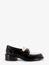 Gucci Women Leather Loafers With Metal Horsebit In Multi