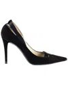 Gucci Women's Leather Pointed-toe Pump - '10s (authentic Pre-loved) In Black