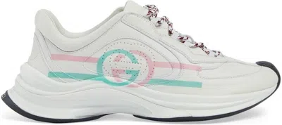GUCCI WOMEN'S LEATHERRUN SNEAKERS