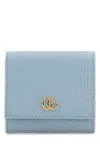 Gucci Women Light Blue Leather Wallet