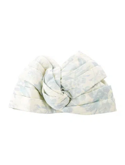 Pre-owned Gucci Women's Linen Turban In Neutrals