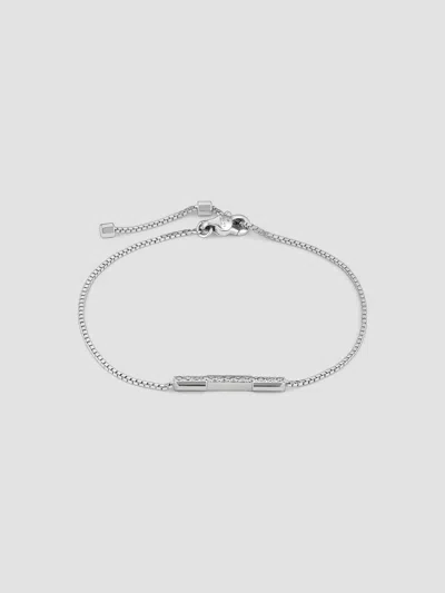Gucci Women's Link To Love 18k White Gold & Diamond Bracelet