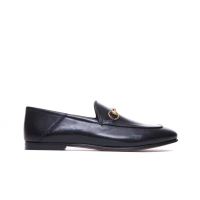 Gucci Women Loafer With Horsebit In Black