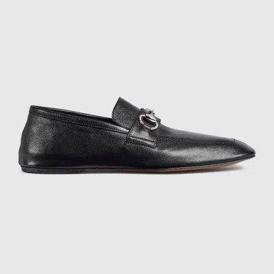 Gucci Women's Loafer With Horsebit In Black