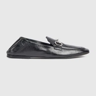 Gucci Women's Loafer With Horsebit In Black