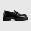 Gucci Damenloafer Mit Horsebit In Black