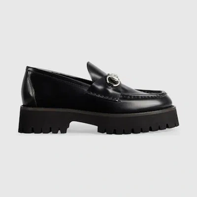 Gucci Damenloafer Mit Horsebit In Black