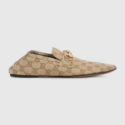 Gucci Women's Loafer With Horsebit In Neutral