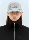 Gucci Women Logo Embroidery Baseball Cap In Gray