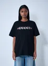 Gucci New 70s Cotton T-shirt In Blue
