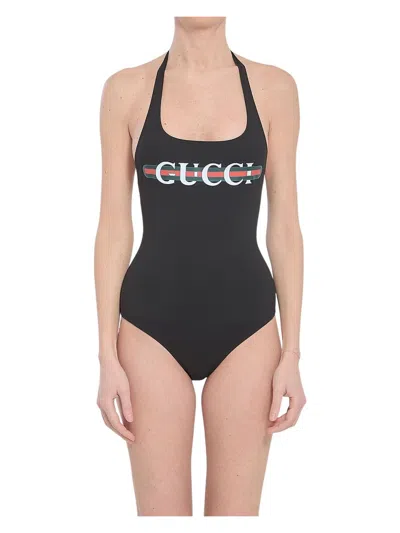 GUCCI WOMEN'S LOGO ONE PIECE