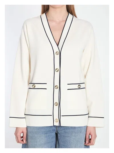 GUCCI WOMEN'S L/S POLO/NK TOP